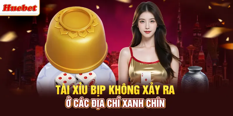 Tài xỉu bịp không xảy ra ở các địa chỉ xanh chín